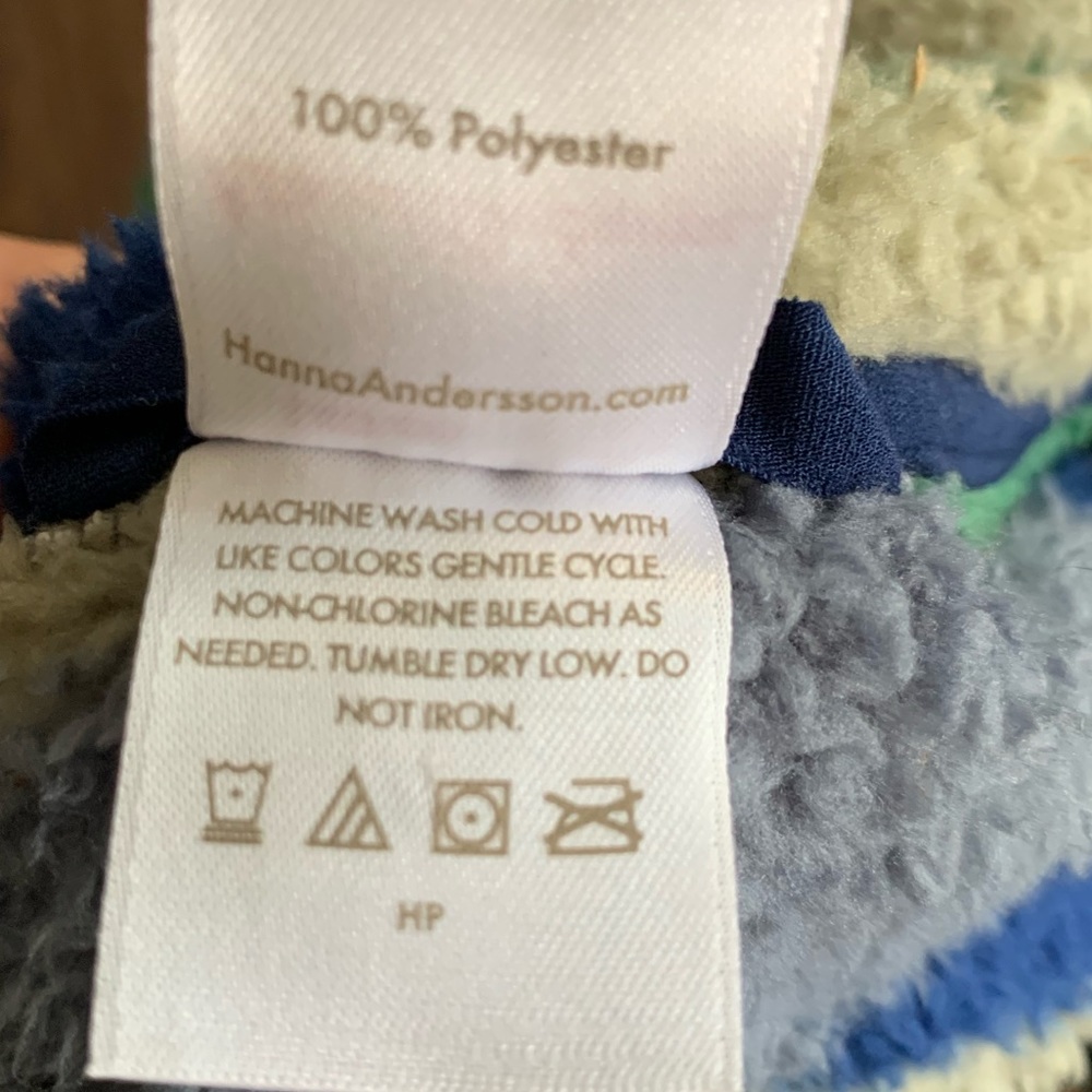 Hanna Andersson Patagonia Boden J Crew Fleece Jacket COAT size 140 10 8 9 10 11 - Picture 5 of 6